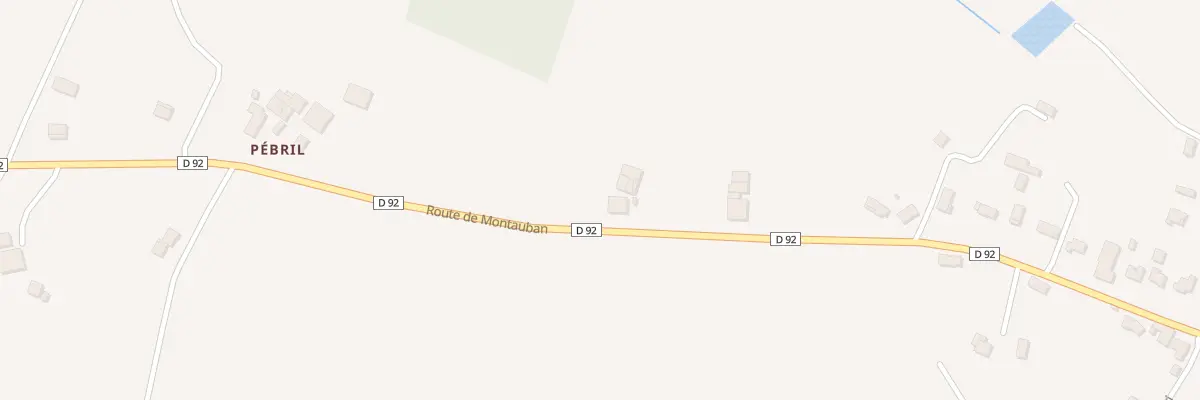 Plan du 538 Rte de Montauban à Verlhac-Tescou