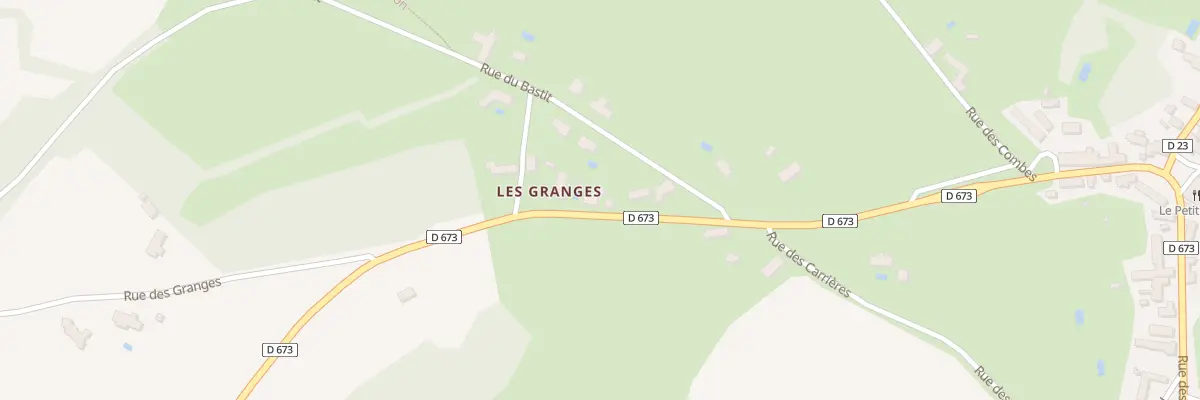 Plan du 5007 Les Granges à Calès