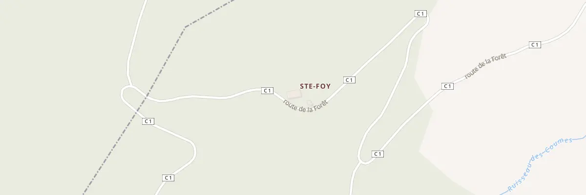 Plan du 2954 Rte de la Forêt à Saint-Victor-Rouzaud