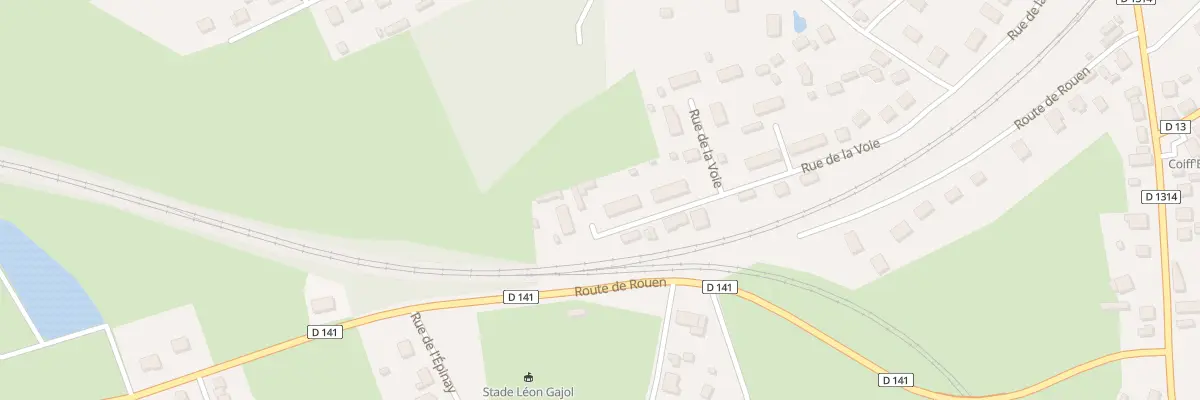 Plan du 548 Rue de la Voie à Serqueux