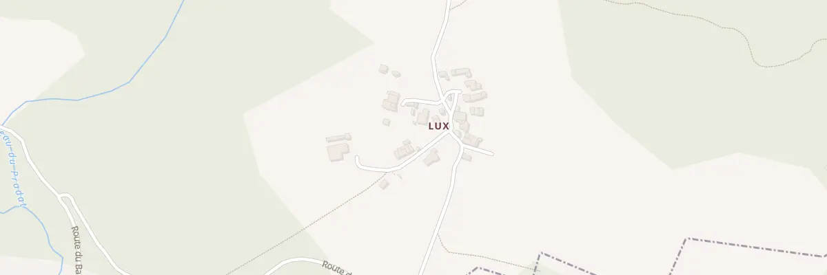 Plan du 62 Lux à Bénac