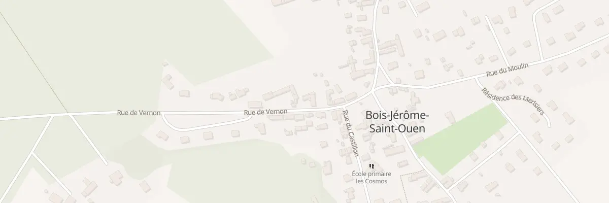 Plan du 10 Rue de Vernon à Bois-Jérôme-Saint-Ouen