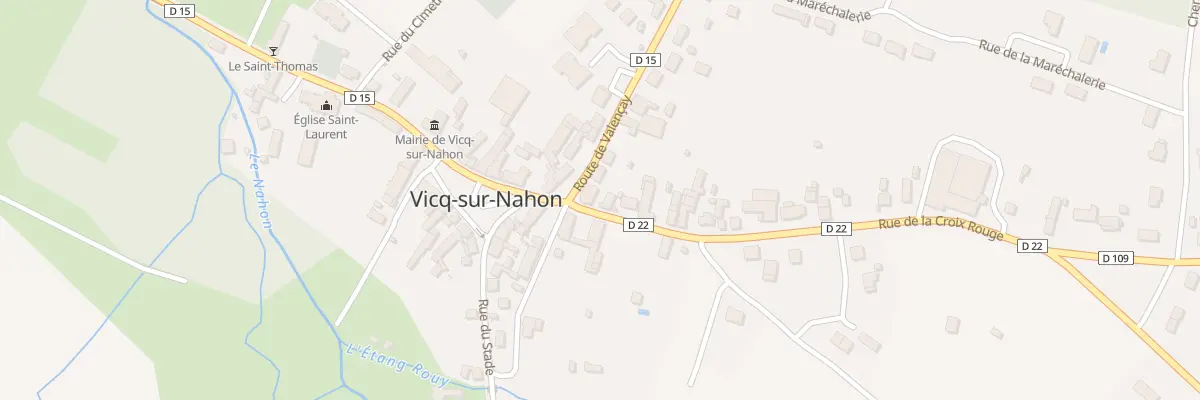 Plan du 2 Rte de Valencay à Vicq-sur-Nahon