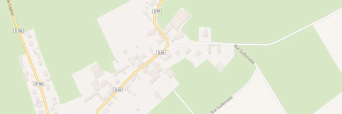 Plan du 406 Rue de Vaudricourt à Bourseville