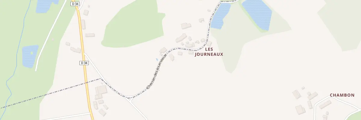 Plan du 5092 Les Journeaux à Baudres