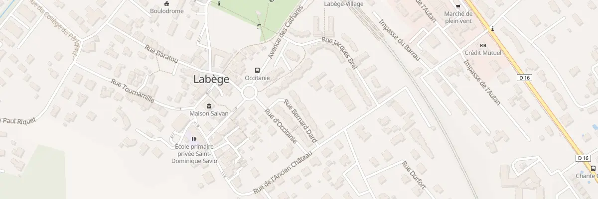 Plan du 11 Rue Bernard Dard à Labège