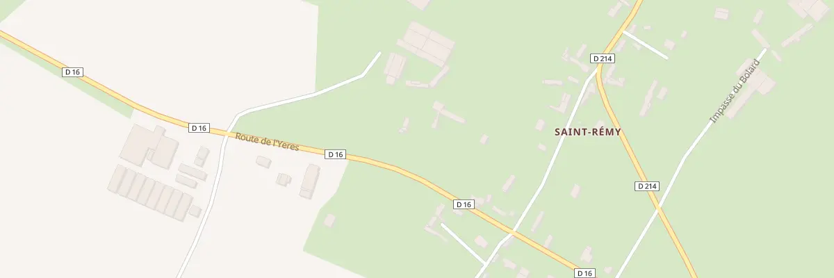 Plan du 40 Rte de l’Yeres à Dancourt