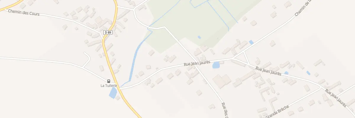 Plan du 7 Rue Jean Jaures à Lommoye