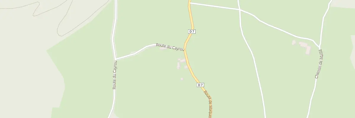 Plan du 5055 Le Cayrou à Cras