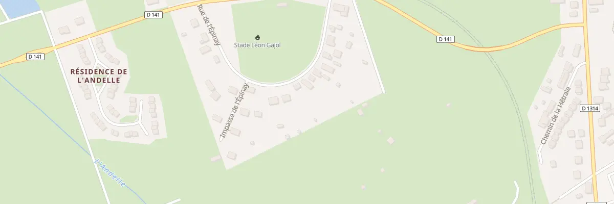 Plan du 128 Rue de l’Epinay à Serqueux