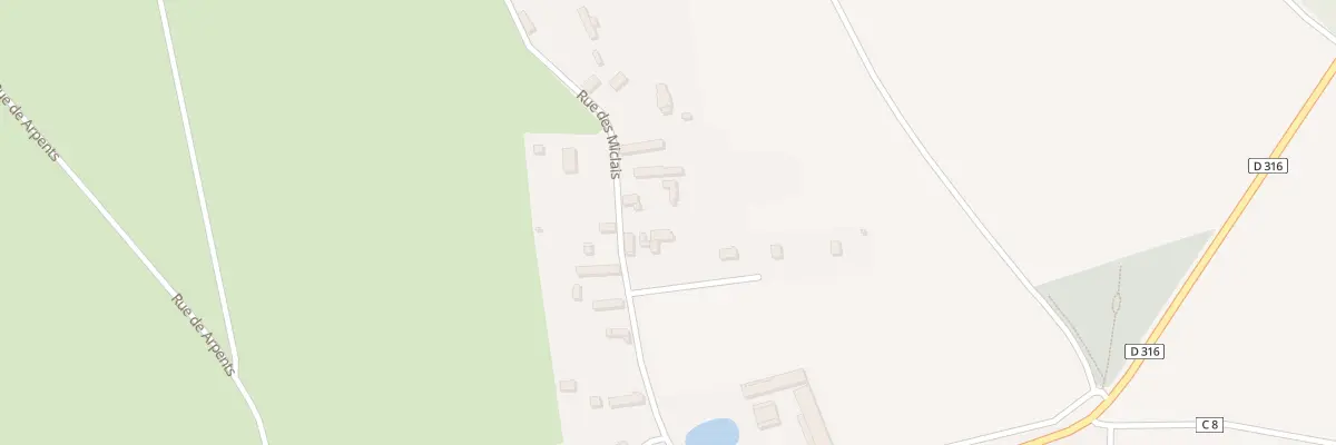 Plan du 12 Rue des Miclais à Puchay
