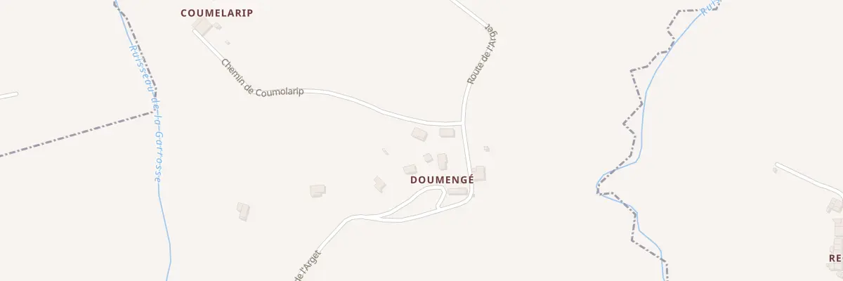 Plan du 64 Che de Coumolarip à Bénac