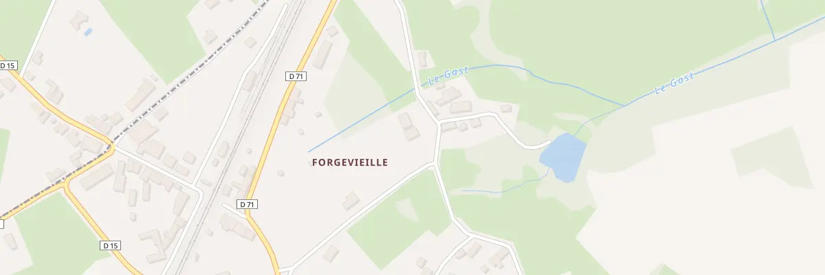 Plan du 30 Forgevieille à Saint-Germain-Beaupré