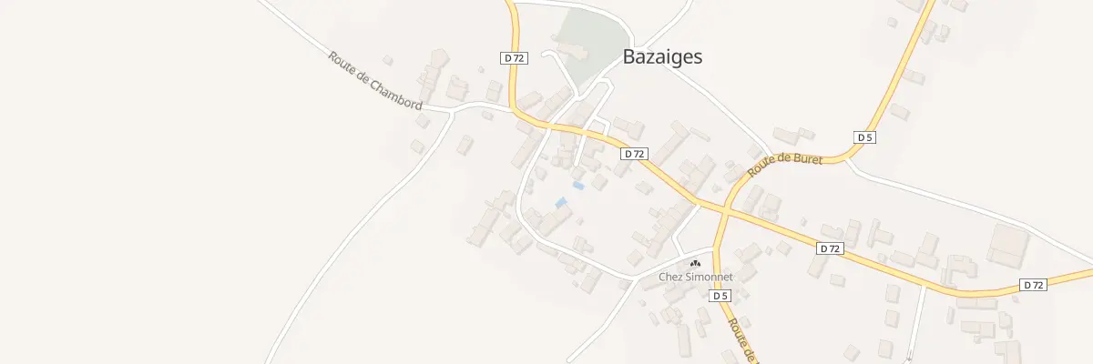 Plan du 6 Rte du Tour de Ronde à Bazaiges