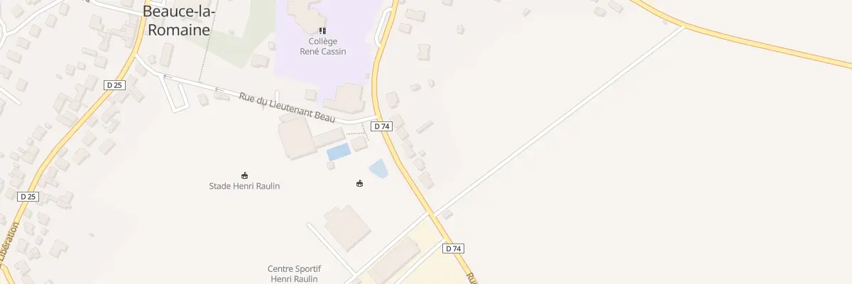 Plan du 39 Rue Louis Chevais à Beauce la Romaine