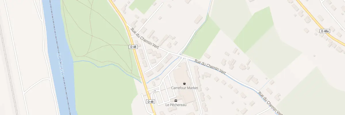 Plan du 1 Res du Chemin Vert au Pêchereau