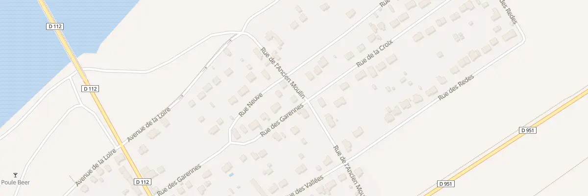 Plan du 11 Rue de l’Anc Moulin à Muides-sur-Loire