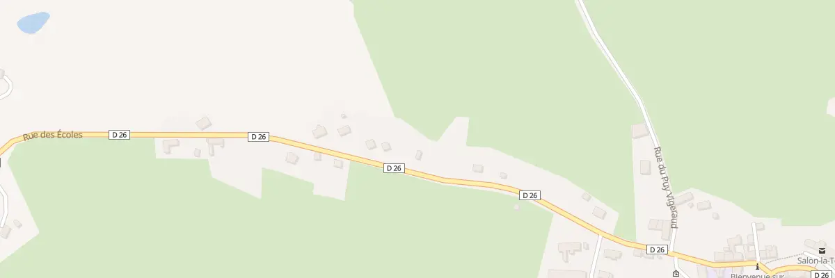 Plan du 5048 Puy Vigeraud à Salon-la-Tour