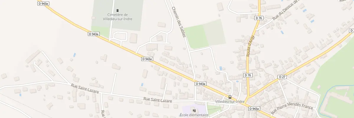 Plan du 41 Rte de Buzancais à Villedieu-sur-Indre