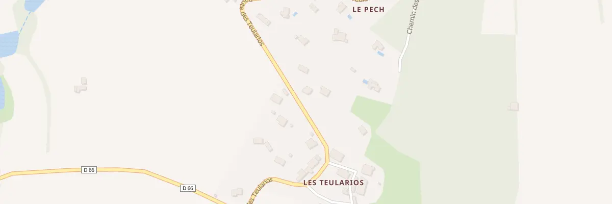 Plan du 4635 Rte des Teularios à Vaïssac