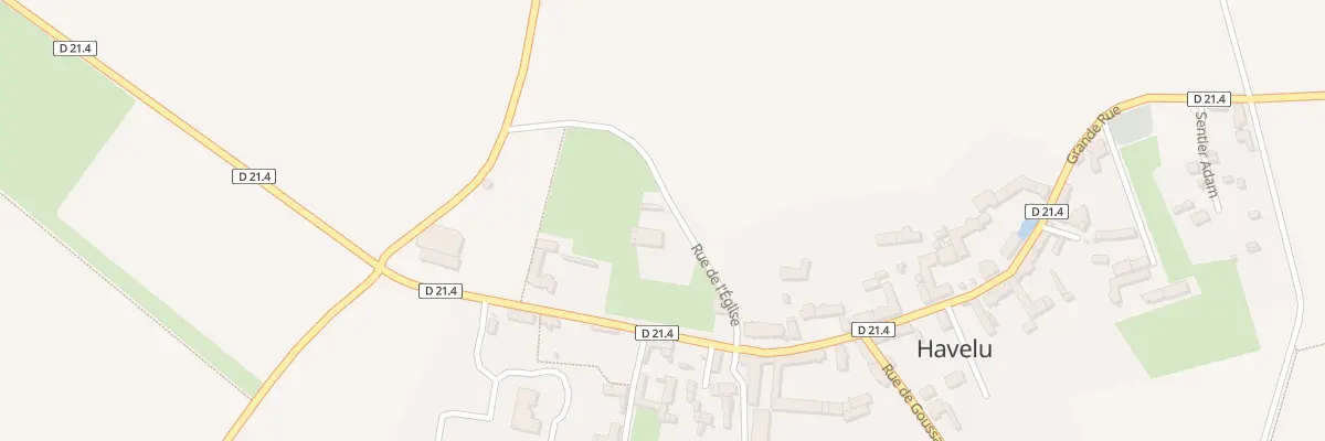 Plan du 9 Gr Gde Rue à Havelu