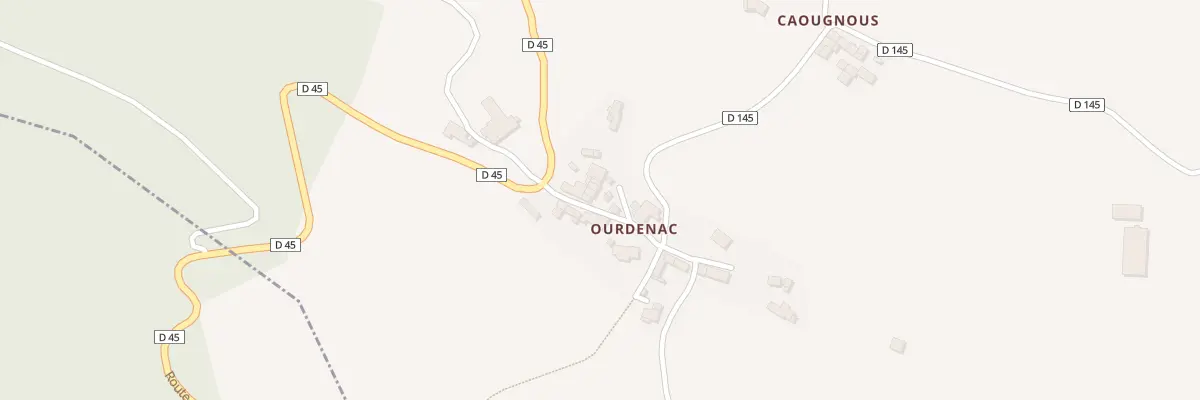 Plan du 35 Ourdenac-Hameau à Saint-Martin-de-Caralp