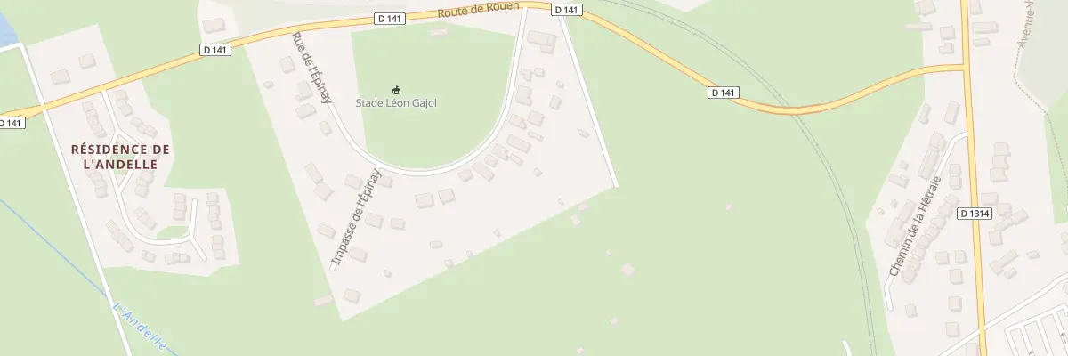Plan du 102 Rue de l’Epinay à Serqueux