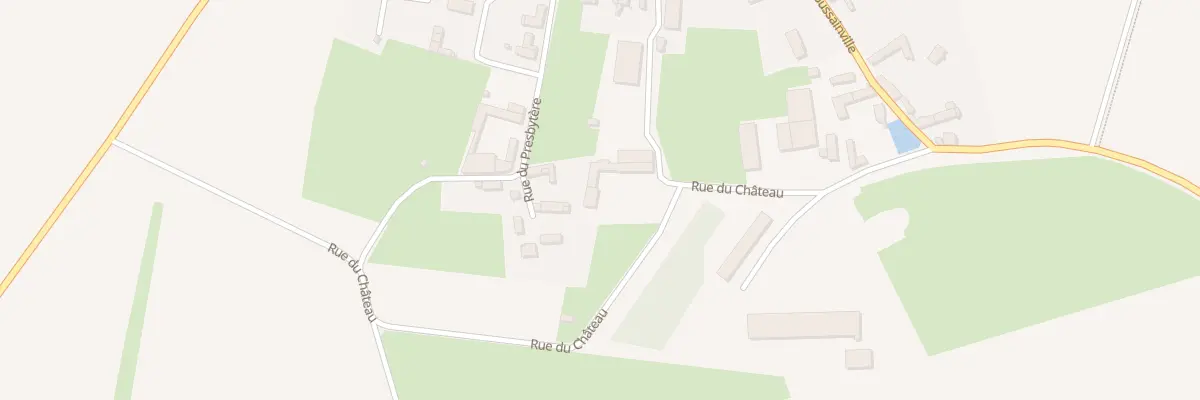 Plan du 1 Rue du Château à Havelu