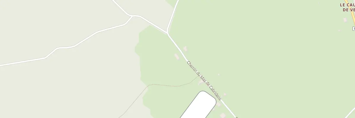 Plan du 5774F Pech de Peyre à Saint Géry-Vers