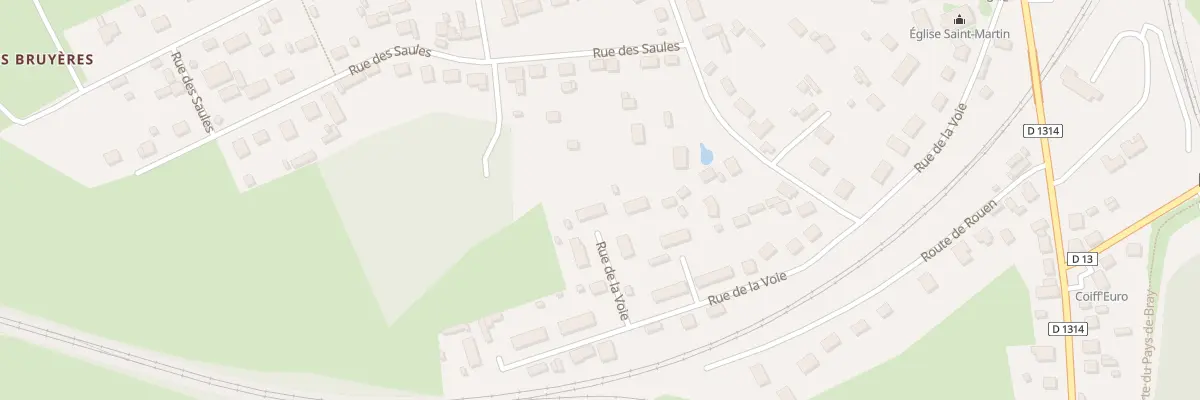 Plan du 466 Rue de la Voie à Serqueux
