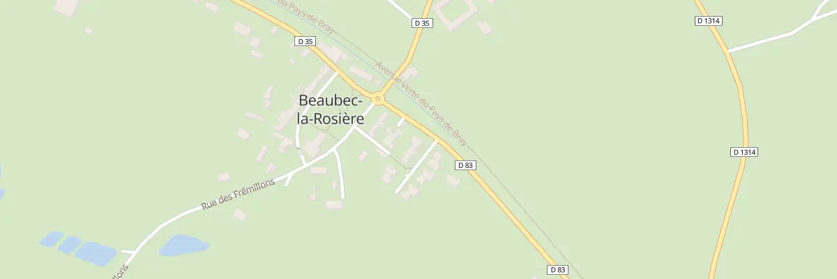 Plan du 2 Res de la Presle à Beaubec-la-Rosière