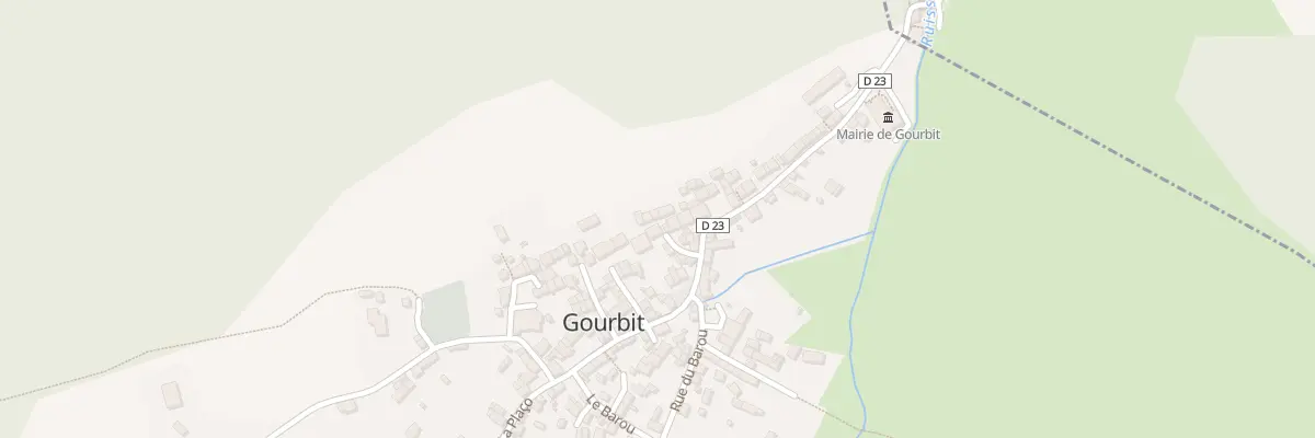 Plan du 128 Gourbit Village à Gourbit