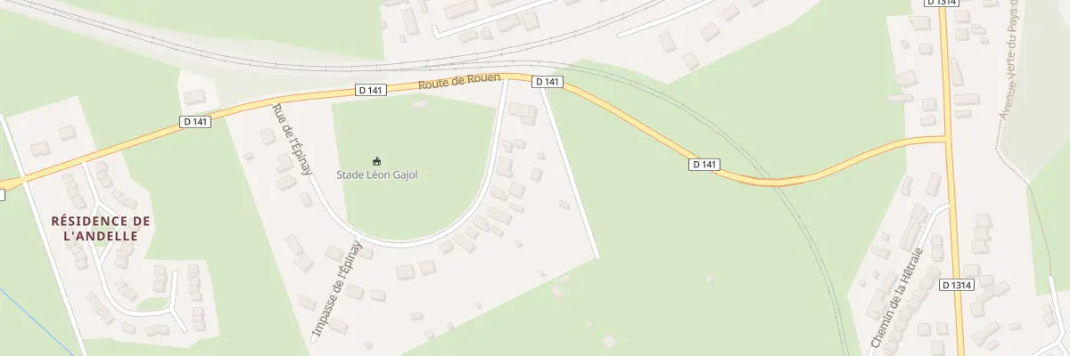 Plan du 56 Rue de l’Epinay à Serqueux