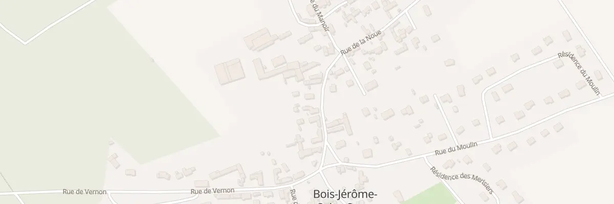 Plan du 7 Rue de la Noue à Bois-Jérôme-Saint-Ouen