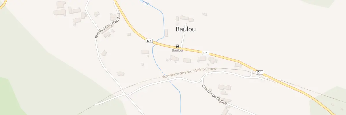 Plan du 470 Rte du Camp de Devant à Baulou