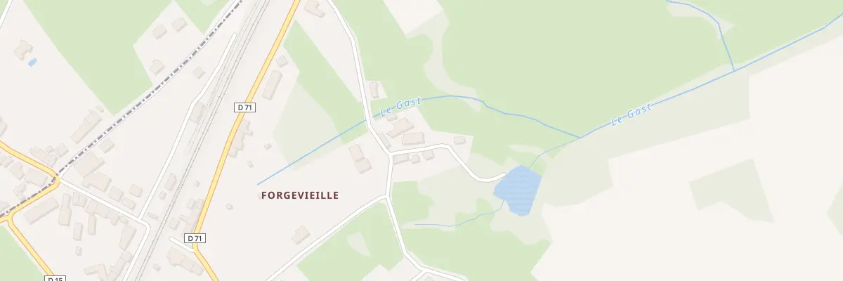 Plan du 26 Forgevieille à Saint-Germain-Beaupré