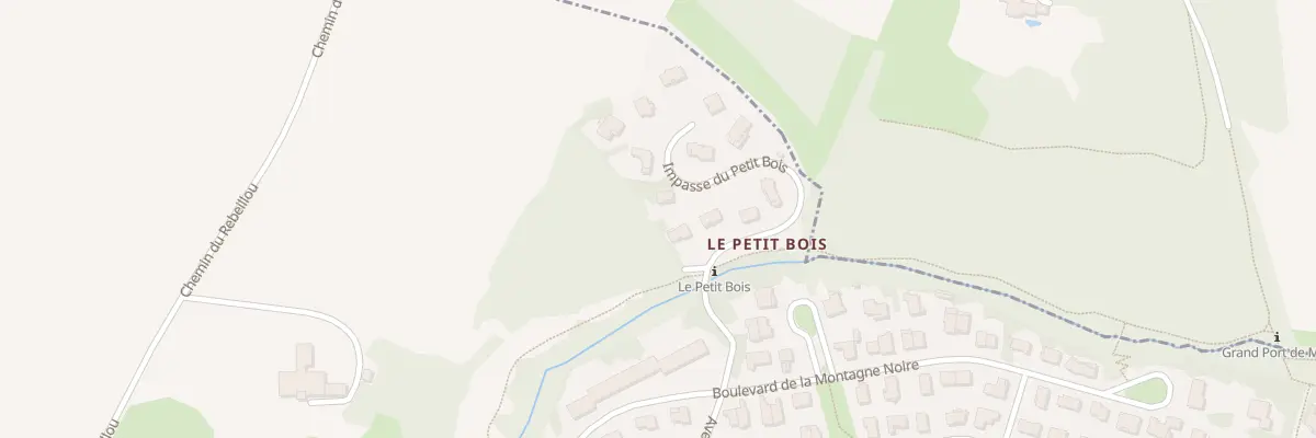 Plan du 1 Imp du Petit Bois à Quint-Fonsegrives
