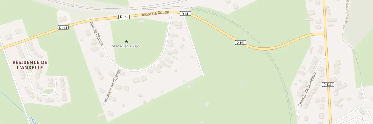 Plan du 72 Rue de l’Epinay à Serqueux