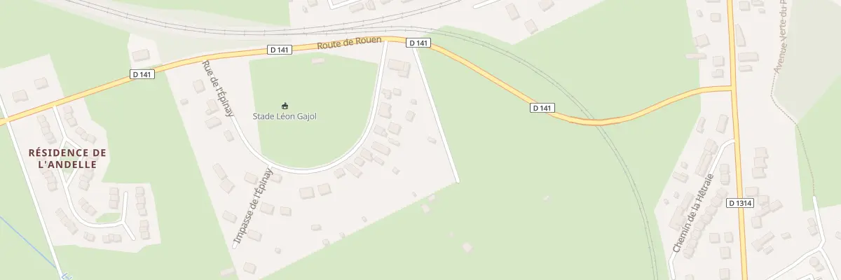 Plan du 62 Rue de l’Epinay à Serqueux