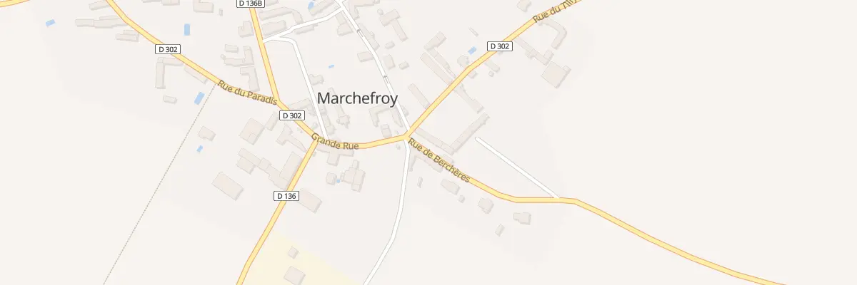 Plan du 52 Rue de Berchères à Saint-Ouen-Marchefroy