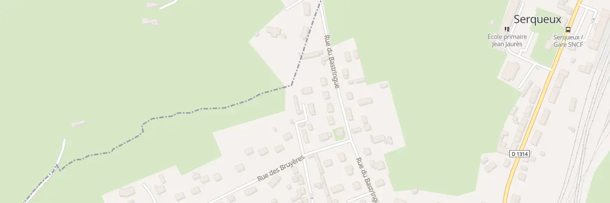 Plan du 430 Imp Beaufils à Serqueux