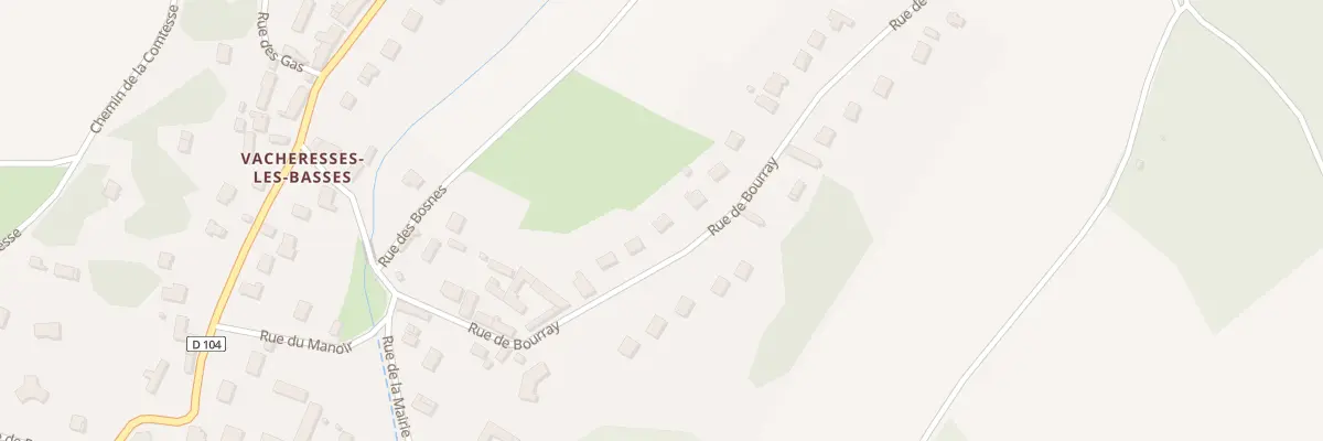 Plan du 17 Rue de Bourray à Nogent-le-Roi