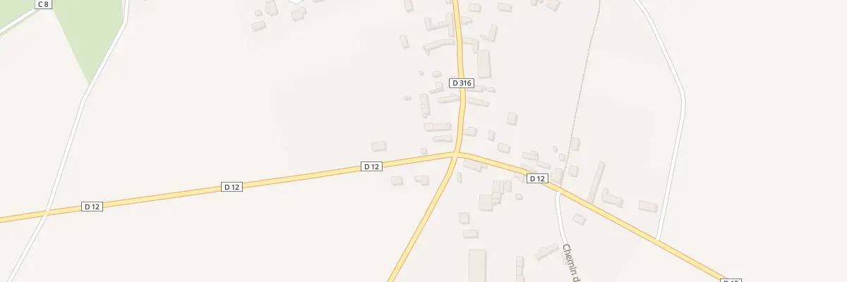 Plan du 2 Rue de Coudray à Puchay