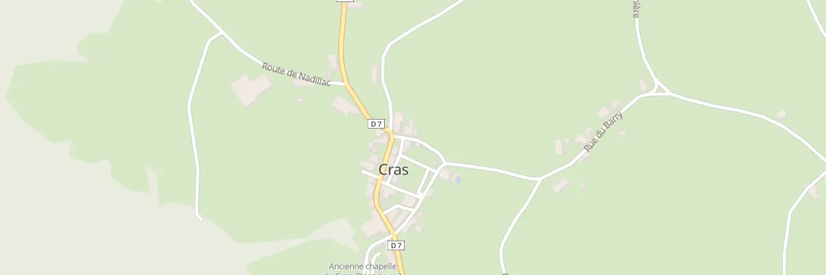 Plan du 5014 Cras à Cras