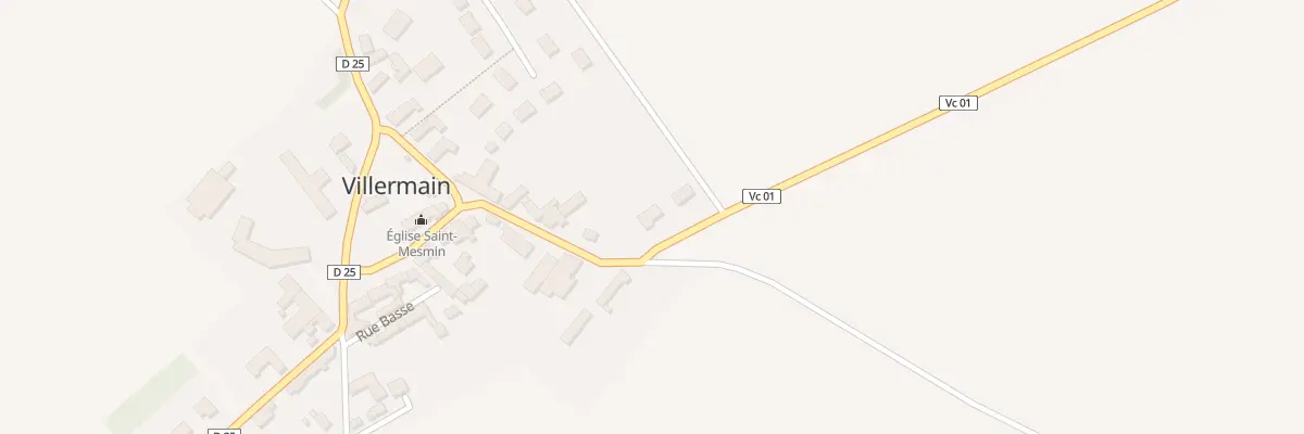 Plan du 20 Rue de l’École à Villermain