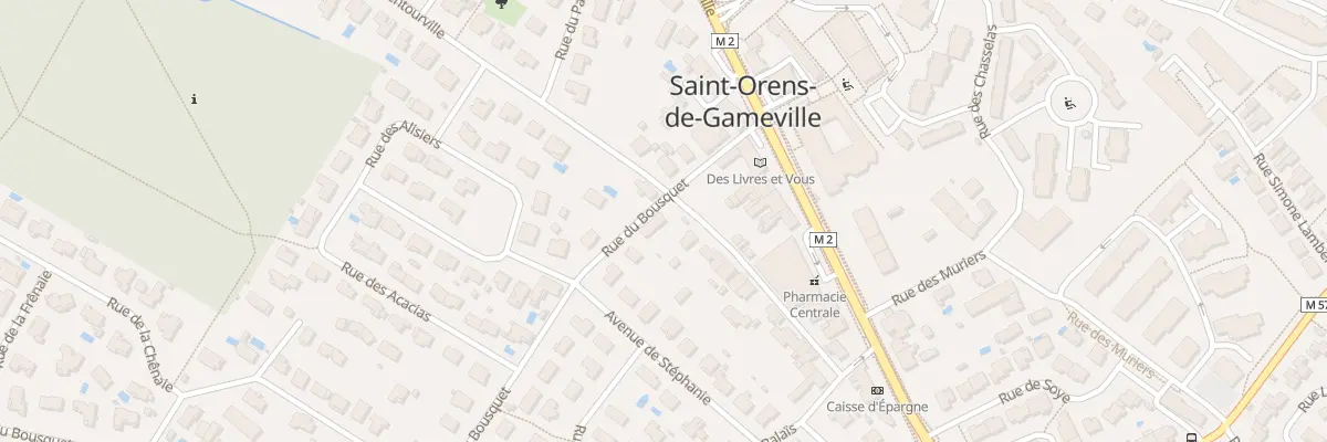 Plan du 5 Rue du Bousquet à Saint-Orens-de-Gameville