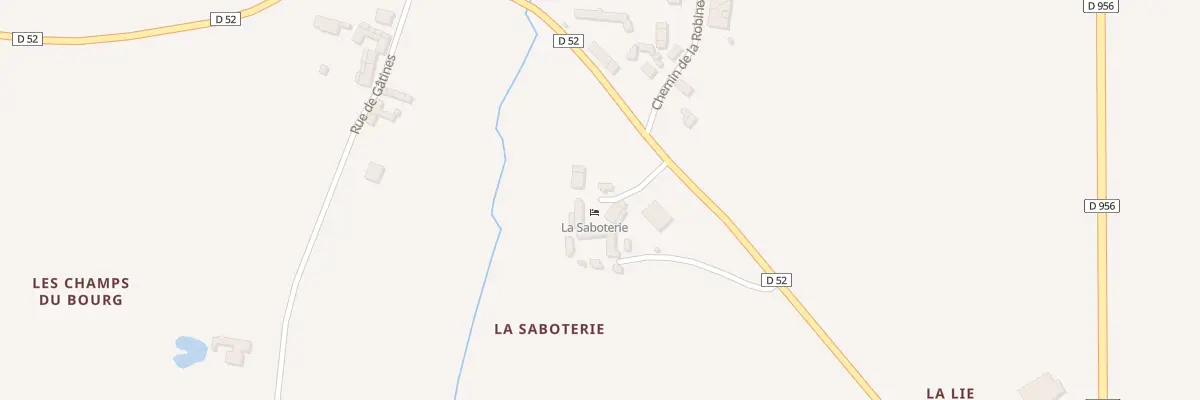 Plan du 5099 La Saboterie à Fontguenand