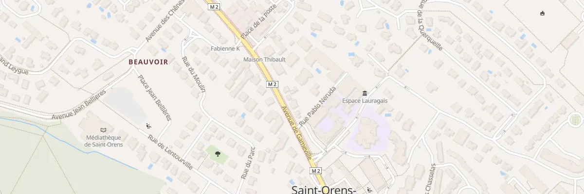 Plan du 19 Av de Gameville à Saint-Orens-de-Gameville