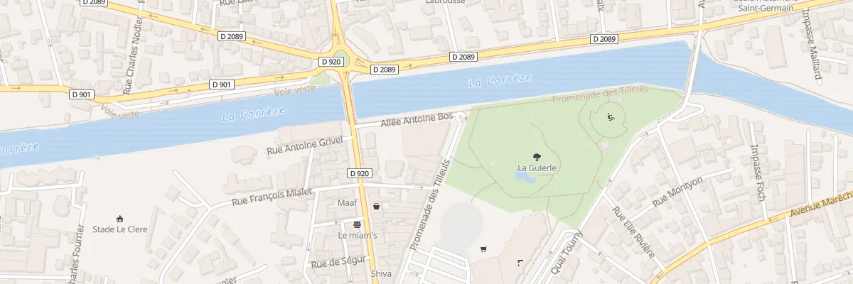 Plan du 35 Prom Des Tilleuls à Brive-la-Gaillarde