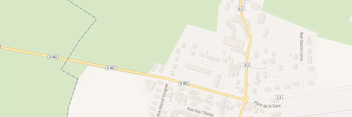 Plan du 12 Rue du Mal Leclerc à Woincourt
